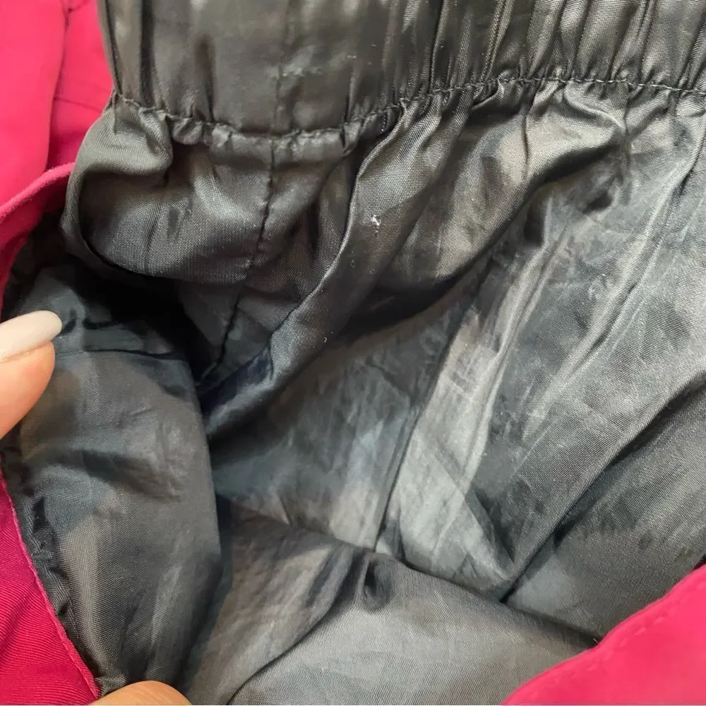 Roxy Girls Backyard Snow Pants‎ Fuchsia Pink Size Large